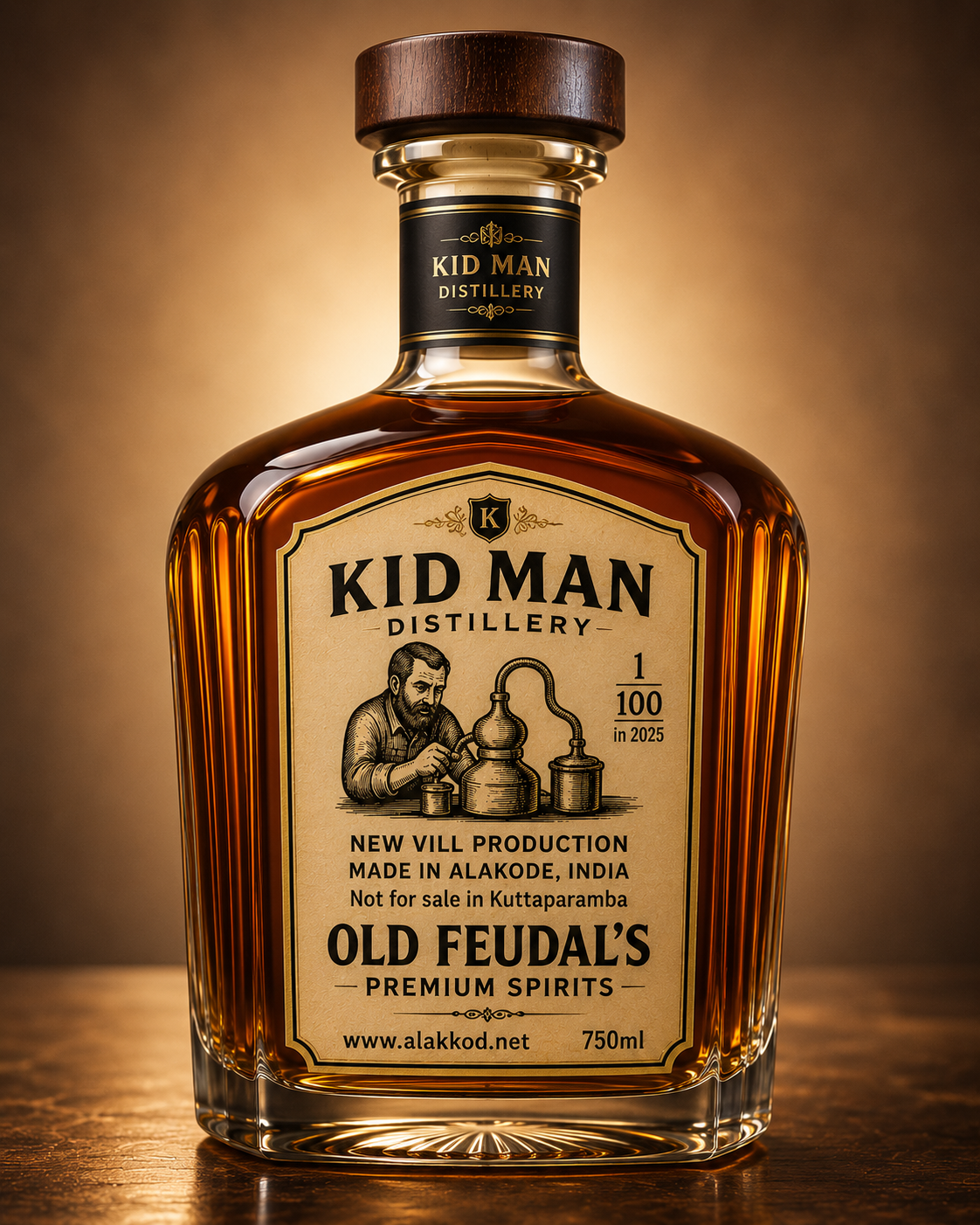 Old Feudal's Alakode Reserve bottle